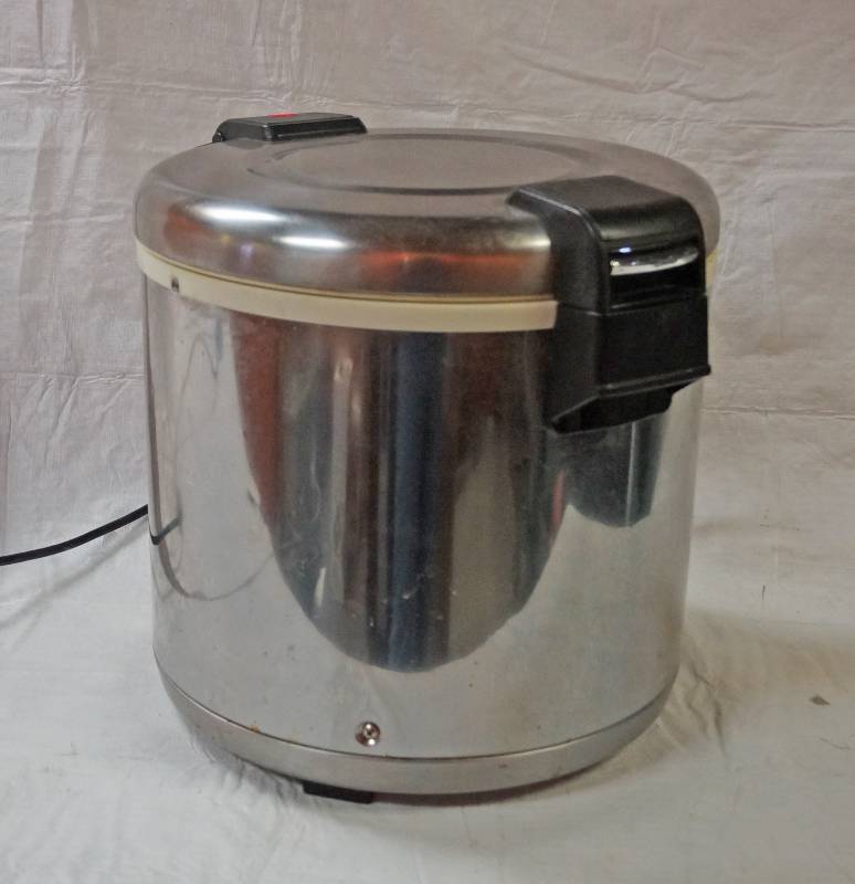 lot 5139 image: Stainless Steel 50 Cups Rice Warmer - Commercial M# SEJ-22000 - BIG