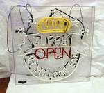 Neon All You Can Eat Buffet OPEN Sign - Large! w/ transformer