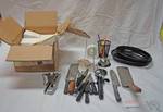 Huge Box of Gift Certificates - KNIVES - Stapler - and Misc Kitchen Stuff - LOOK HERE!!!