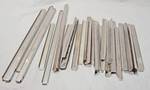 Lot of Stainless Steel Rails for Serving Buffet / Prep Table - Various Sizes - See Photo