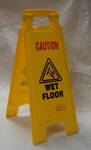 CAUTION WET FLOOR SIGN - Rubbermaid Commercial Products - Nice!