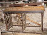 Antique Printers Table - Top Trays have lots of plates and a few letters. See Photos! WOW!