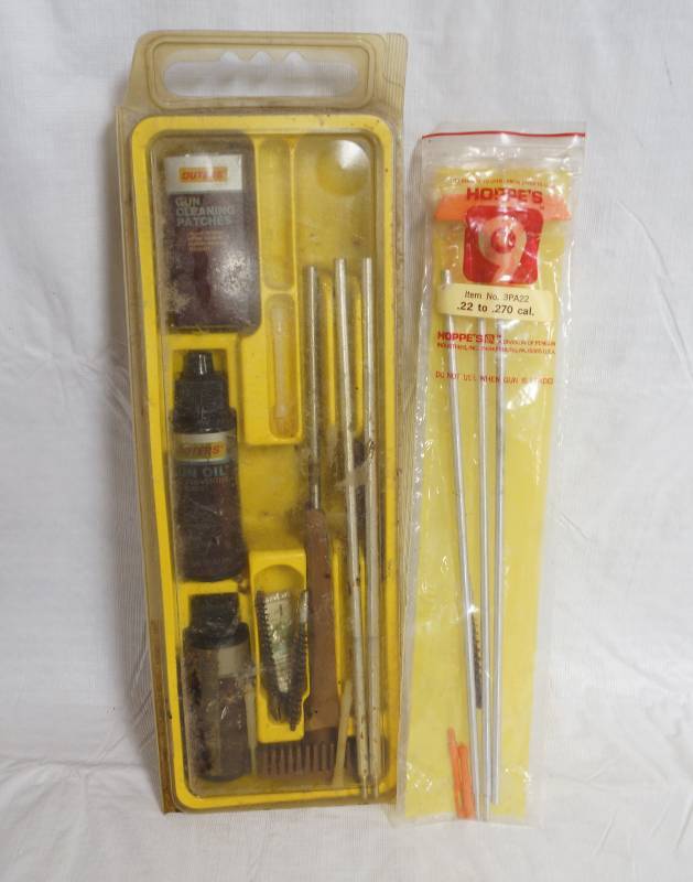 lot 1082 image: Gun Cleaning Kit - .22 to .270 cal & 308mm CAL. - See Photos