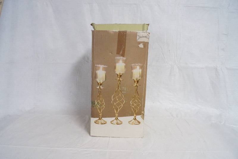 lot 99310 image: Cedar Creek Collection Candle Stick Holder in Box