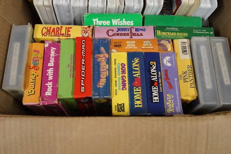 lot 99323 image: Big Box of Childrens VHS Movies - Some Walt Disney