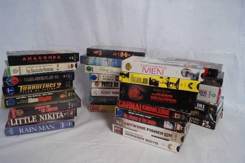 lot 99324 image: Misc. Lot of VHS Tapes