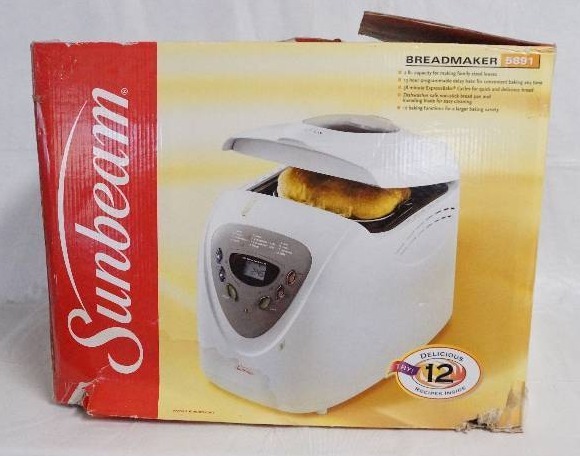 lot 9312 image: Sunbeam Bread Maker in Box
