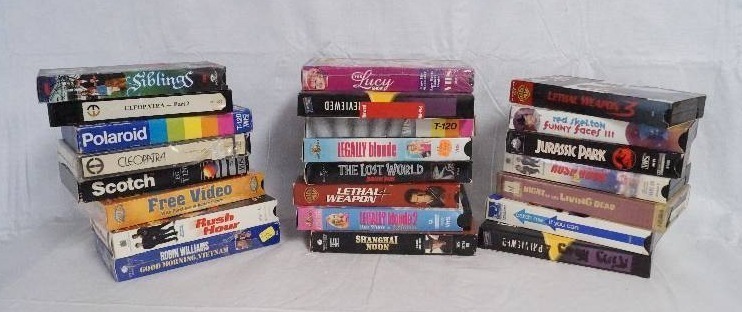 lot 9313 image: Lot of VHS Movies