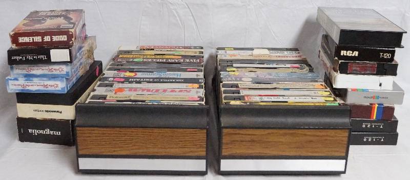 lot 9361 image: Huge Selection of VHS Movies- See Photos for Movie Titles Great Bundle