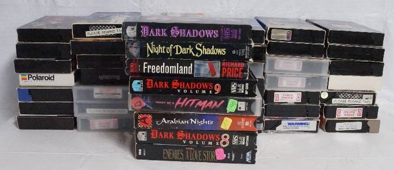 lot 9364 image: Large Selection of VHS Movies- See Photos for Movie Titles- Great Bundle