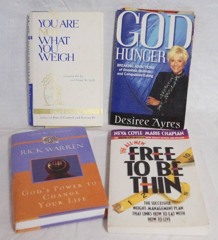 lot 9371 image: Lot of 4 Books- Weight Loss Focused