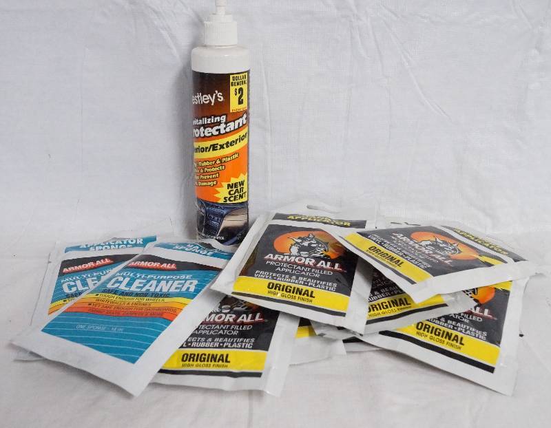 lot 9377 image: Lot of Armor All Brand Car Cleaning Protectant
