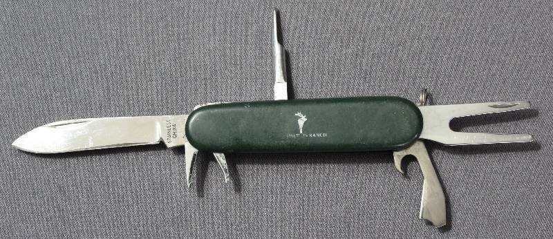 lot 9055 image: 3.25 Dalton Ranch Folding Multi-Tool Pocket Knife with Key Ring. Advertisement
