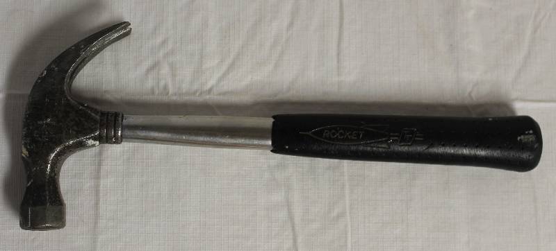 lot 9168 image: Rocket Hammer 12-12 Long, Polished head, Octagon neck and bell with Cushion grip.