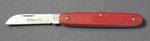Vintage Clauss PK3 Stainless Steel Folding Pocket Knife Blade USA w/ Red Handle.