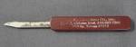 Vintage Advertising Box Cutter Pocket Knife, USA Made - Metal Finishing Co.