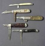 Lot of 5 - Vintage Imperial Folding Multi-Blade Pocket Knives. USA Made!