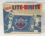 Hasboro Deluxe LITE-BRITE - Listed Electric Toy 740A