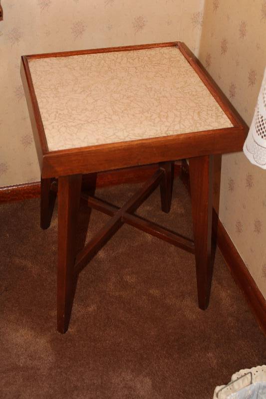 two foot tall table