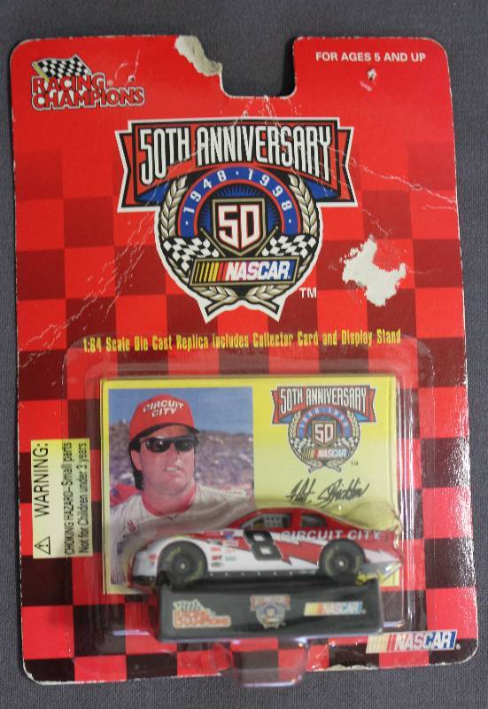 lot 9468 image: Racing Champions 50th Anniversary Die Cast Stock Car - #8 Hut Strickland
