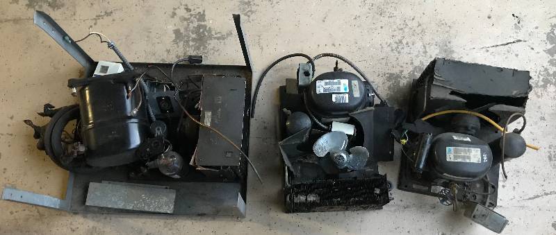 lot 4234 image: 3 Misc Refrigeration Compressors