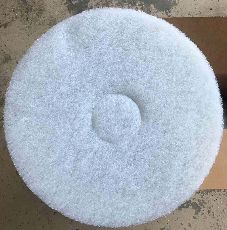 lot 4220 image: 15 White Polish Pads - Johnson Chemical Company