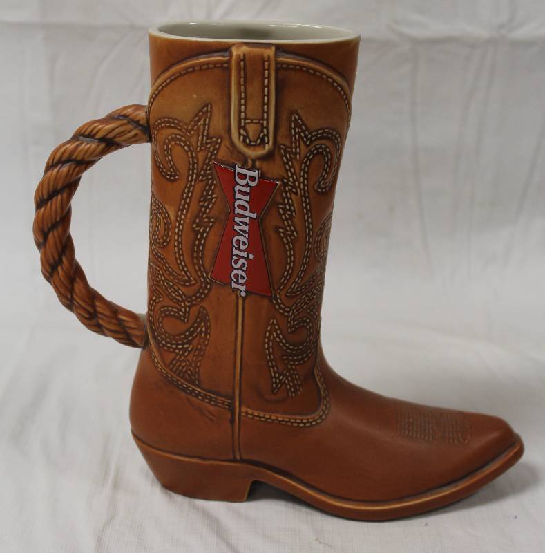 lot 9278 image: 1994 Anheuser Busch 8-12 Budwieser Boot Stein.