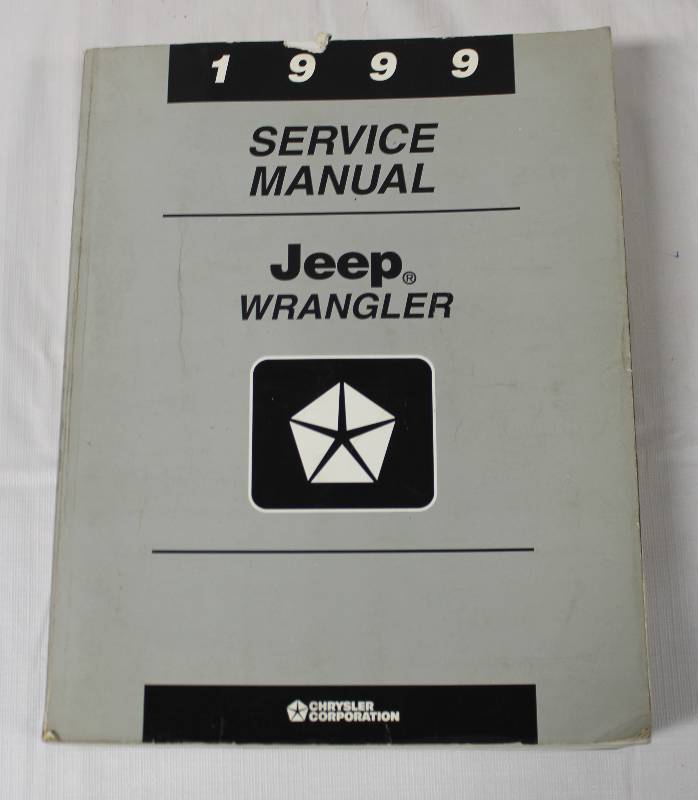 lot 9286 image: 1999 JEEP Wrangler Service Manual - Chrysler Corp. 81-370-9148