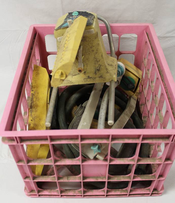 lot 9341 image: Basket full with Sprinklers - Burgess, Greenthumb & Nelson.