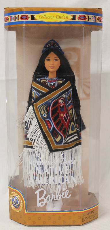 native american barbie doll