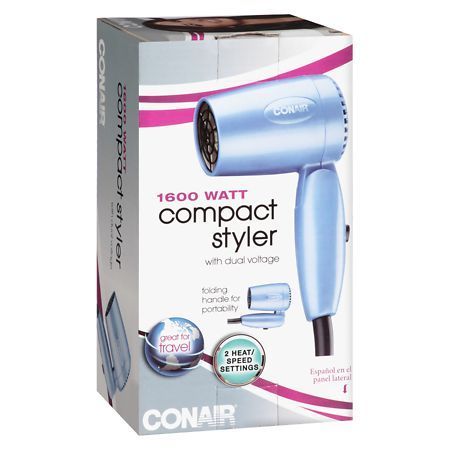 lot 1151 image: Conair Folding Handle Hair Dryer 1600 Watt 124A