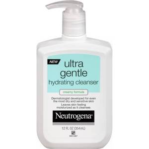 lot 1478 image: Neutrogena Ultra Gentle Hydrating Facial Cleanser for Sensitive Skin - Fragrance Free - 12 fl oz