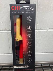 lot 1482 image: CHI Ceramic Tourmaline 1 Curling Iron 1 lb.