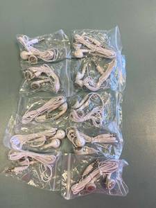 lot 1506 image: 10 pack of Ear bud individually wrapped