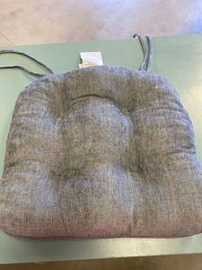 lot 1507 image: Replacement chair cushions (4 Pieces) Bluegrey