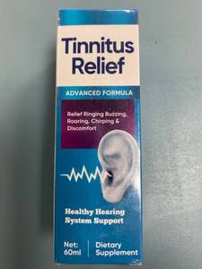 lot 1557 image: Tinnitus Relief- Advanced formula