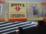 Hoppes universal cleaning kit of pistols, rifles, & shotguns.