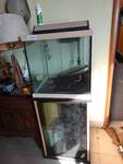 Fish aquarium with stand. light, pump, heater. 30 gal