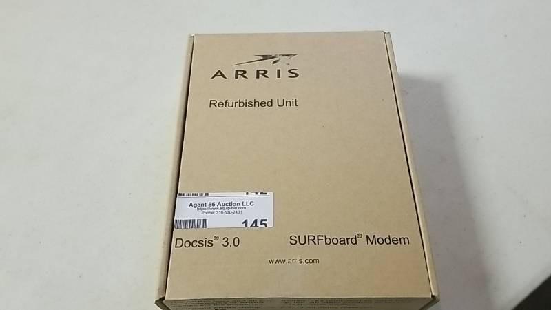 lot 145 image: Refurbished Cable Modem- 3.0   New Arris Surfboard