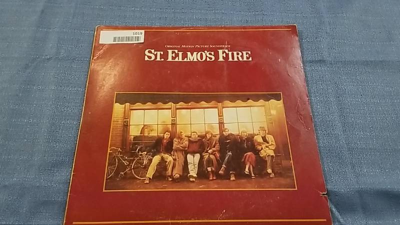 lot 1019 image: 1980s St. Elmos Fire Record- Soundtrack
