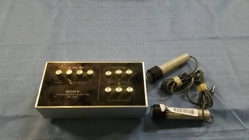lot 1015 image: Vintage Sony Microphones and BONUS