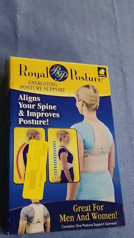lot 1040 image: Royal Posture Back Support Belt NEW