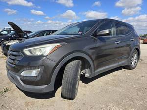 lot 2396 image: 2008 Hyundai Santa Fe, Brown