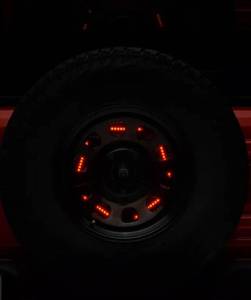 lot 54811 image: Barricade HD Auxiliary Brake Light (18-24 Jeep Wrangler JL)