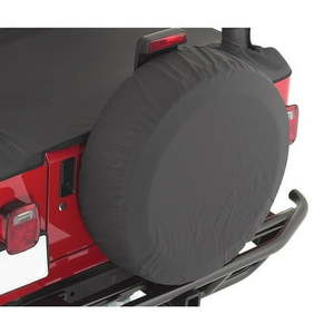 lot 54832 image: Rampage 33-35 Spare Tire Cover with Camera Slot (Black) - 773565 - Retail $83.99