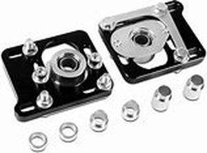 lot 54835 image: camber Caster Plates Black (94-04) all