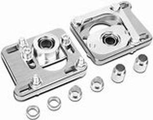 lot 54869 image: camber Caster Plates silver (94-04) mustang