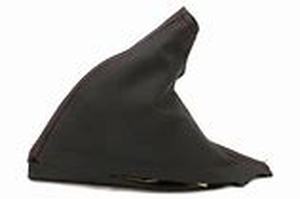 lot 54911 image: alterum Premium black leather e brake boot red stitch