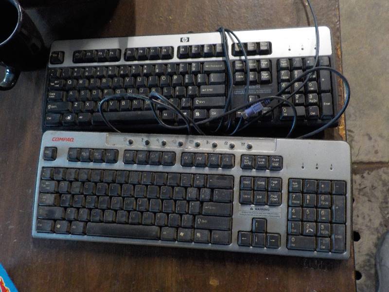 lot 3771 image: 2 computer keyboards
