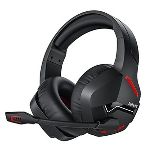 lot 1576 image: BINNUNE Wireless Gaming Headset with Microphone for PC PS4 PS5, 2.4G Wireless Bluetooth USB Gamer Headphones with Mic for Laptop Computer